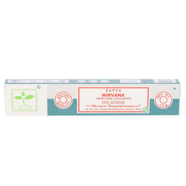 Satya Nirvana Earth incense Sticks 